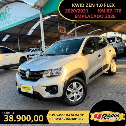 RENAULT KWID 1.0 12V SCE FLEX ZEN MANUAL RENAULT KWID 1.0 12V SCE FLEX ZEN MANUAL